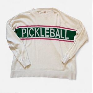 Fate “Pickleball” sweater/flowy long sleeve